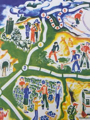 Stalo žaidimas "Jaunieji turistai" - Image 5