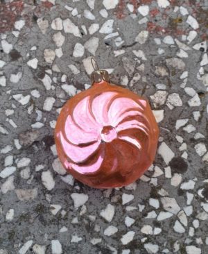 Senas eglutės žaisliukas