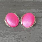 Rožiniai "klipsai" (auskarai)