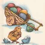 Atvirukas su Šv. Velykomis, 1990