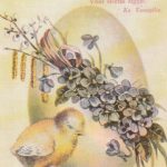 Atvirukas su Šv. Velykomis, 1990