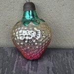 Senas eglutės žaisliukas "Braškė"