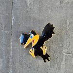 Metalinis vaikiškas ženkliukas