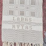 Lininis rankšluostis "Labas rytas"