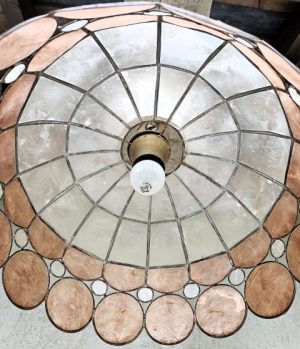 Vintažinis perlamutrinis šviestuvas - Image 5