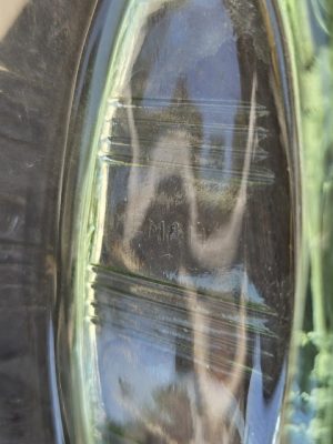 Maža žalsvo stiklo silkinė - Image 3