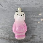 Senas eglutės žaisliukas "Meškinas"