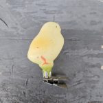 Senas eglutės žaisliukas "Viščiukas"