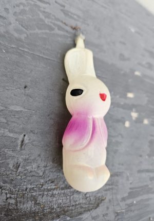 Senas eglutės žaisliukas "Zuikis" - Image 3