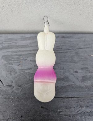 Senas eglutės žaisliukas "Zuikis" - Image 4