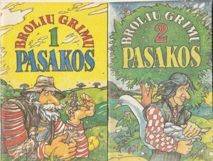 Brolių Grimų pasakos (4 knygelės)