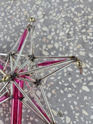 Stiklinis eglutės viršūnės papuošimas - Image 2