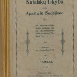 Katalikų tikyba sulig apaštalų sudėjimo, I tomas