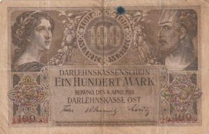 100 markių 1918