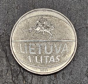 1 litas, 2011
