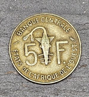 5 frankai, 1968