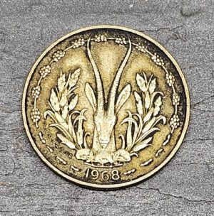 5 frankai, 1968 - Image 2