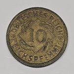 10 reichspfenigų, 1935