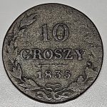 10 grašių, 1835