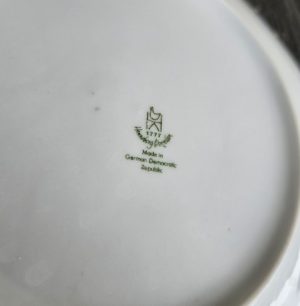 Porcelianinė Henneberg lėkštė - Image 2