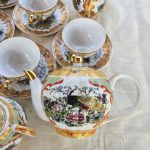 Porcelianinis kavos servizas "Aurora"