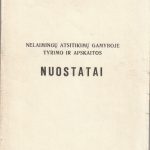 nelaimingų atsitikimų gamyboje tyrimo ir apskaitos nuostatai