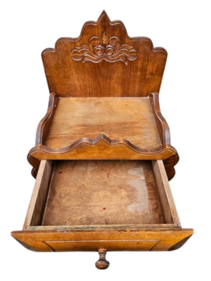 Medinė lentynėlė laidiniam telefonui - Image 3