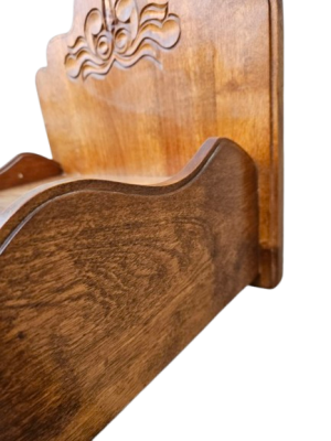 Medinė lentynėlė laidiniam telefonui - Image 10