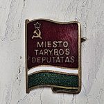 Ženkliukas "Miesto tarybos deputatas"
