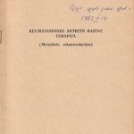 Reumatoidinio artrito bazinė terapija