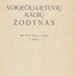 D. Šlapoberskis. Vokiečių-lietuvių kalbų žodynas