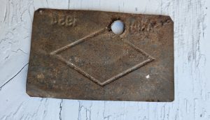 Dviračio numeris "Šakiai.1954" - Image 2