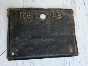 Dviračio numeris „Šakiai.1951” - Image 2