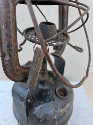 Vokiška lempa "Friemann and Wolf Zwickau" (Karbidinė) - Image 3