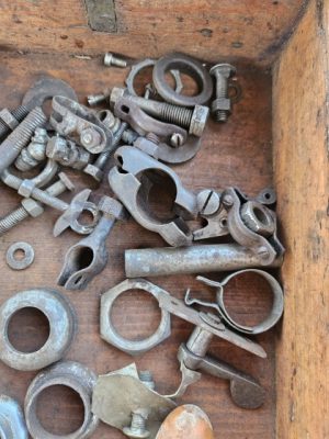 Senų dviračių dalys - Image 7