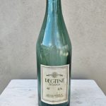 Senas degtinės butelis 0,5 l.