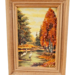 Paveikslas iš gintaro