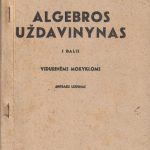N.Šapošnikovas ir N. Valcevas. Algebros uždavinynas. I dalis