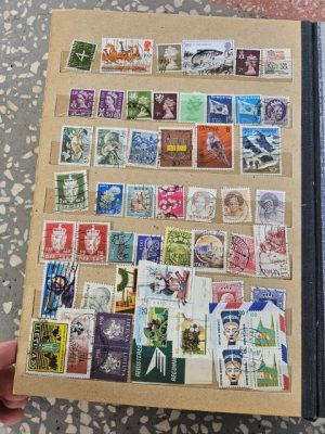 Albumas su pašto ženklais ir degtukų dėžučių etiketėmis - Image 5