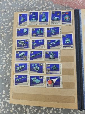 Albumas su pašto ženklais ir degtukų dėžučių etiketėmis - Image 11