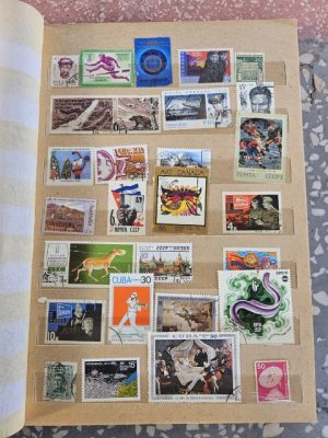 Albumas su pašto ženklais ir degtukų dėžučių etiketėmis - Image 14