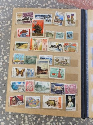 Albumas su pašto ženklais ir degtukų dėžučių etiketėmis - Image 15