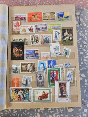 Albumas su pašto ženklais ir degtukų dėžučių etiketėmis - Image 16