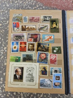 Albumas su pašto ženklais ir degtukų dėžučių etiketėmis - Image 17