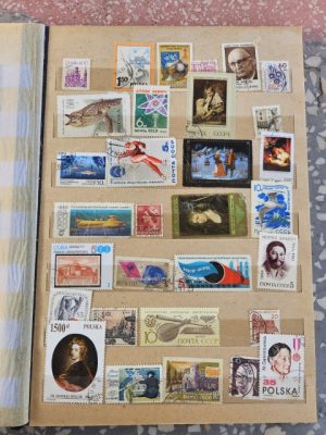 Albumas su pašto ženklais ir degtukų dėžučių etiketėmis - Image 18