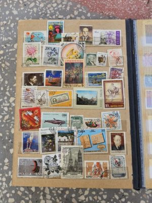 Albumas su pašto ženklais ir degtukų dėžučių etiketėmis - Image 19