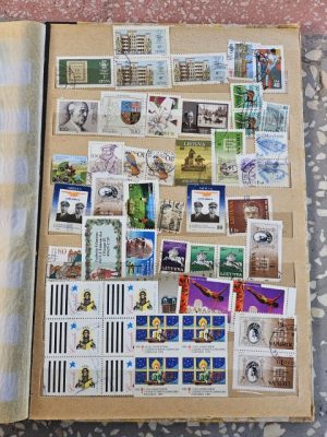 Albumas su pašto ženklais ir degtukų dėžučių etiketėmis - Image 24