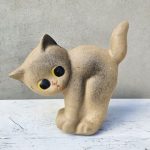 Senas guminis žaislas "Katė"