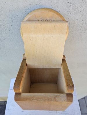 Medinė pakabinama druskinė, 1990 m. - Image 3