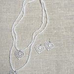 Papuošalų rinkinys (karoliai+auskarai)